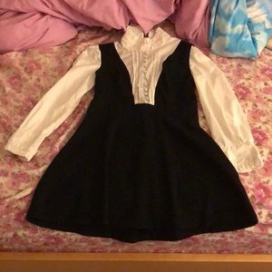Japanese fashion maid style formal/office dress